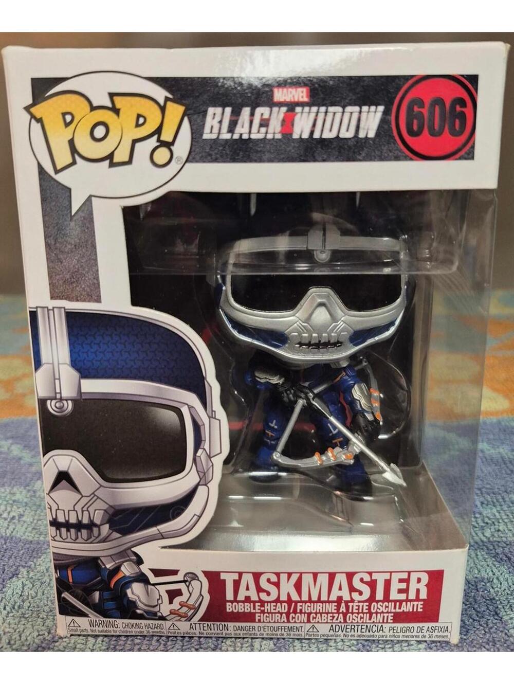 Funko Pop! Marvel Black Widow Taskmaster #606 Vinyl Figure